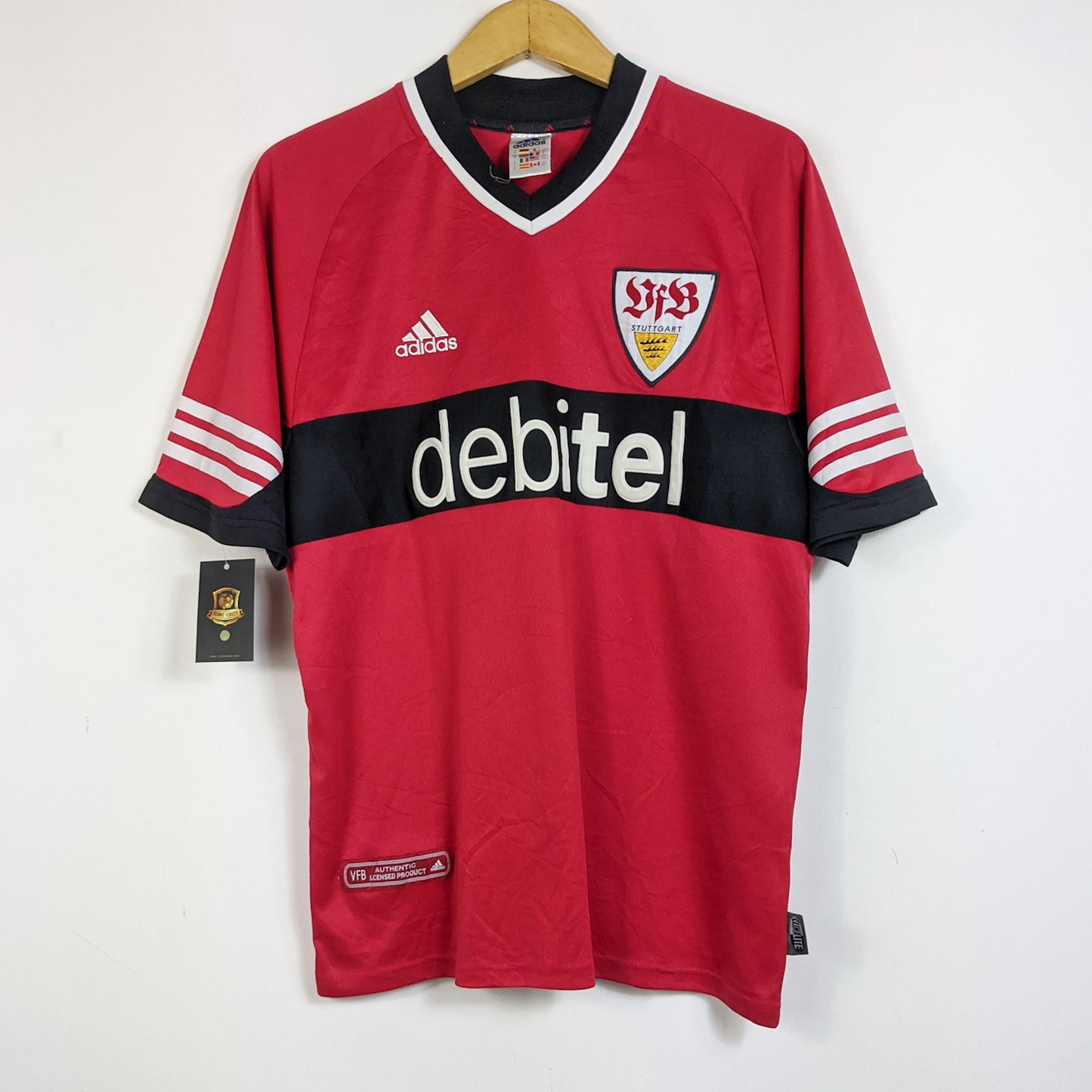 Original Stuttgart 2001/02 Away - Balakov #10 Size S