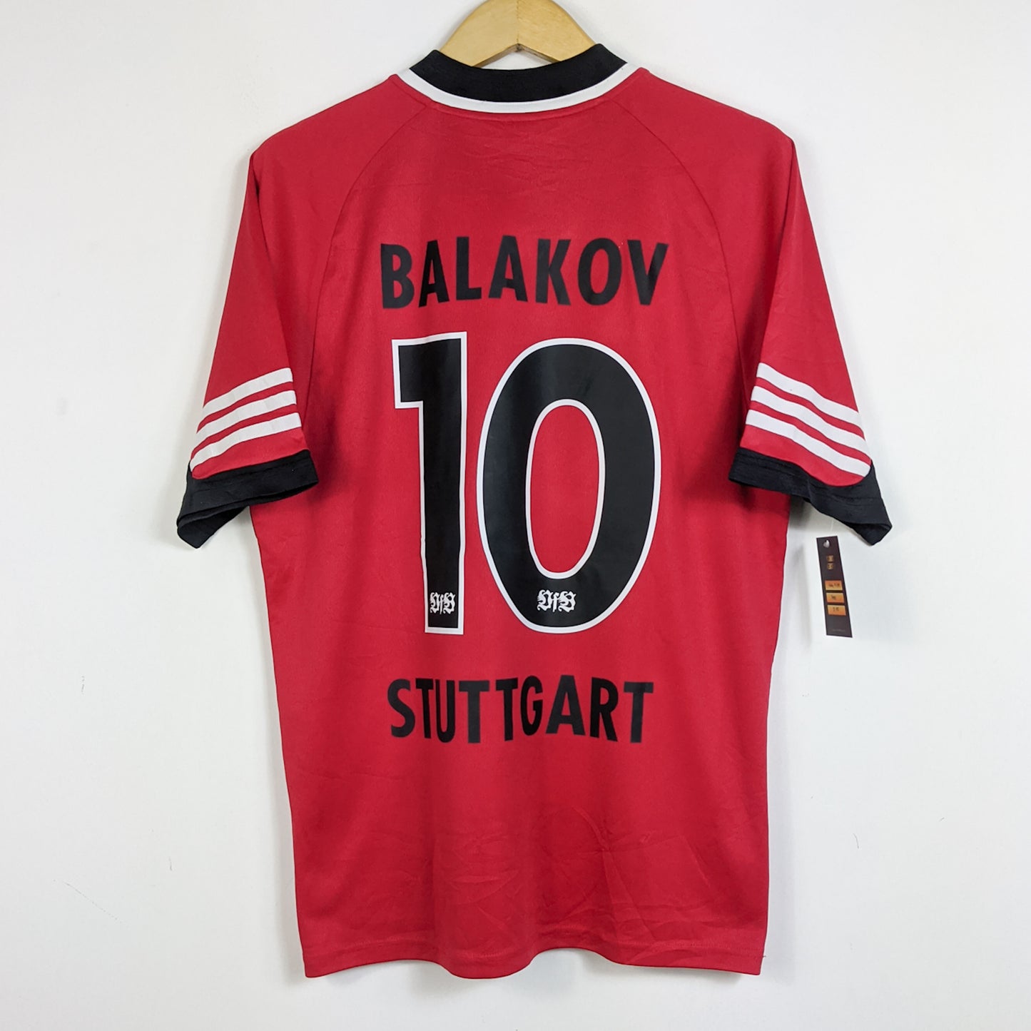 Original Stuttgart 2001/02 Away - Balakov #10 Size S