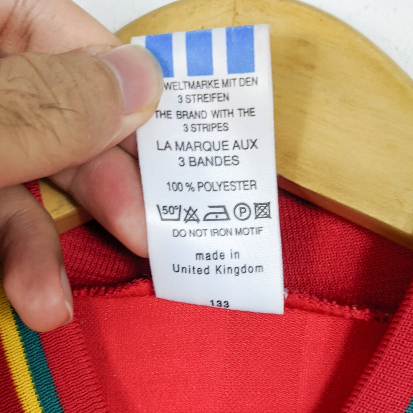 Original Portugal 1994/95 Home - #14 Size M fit L