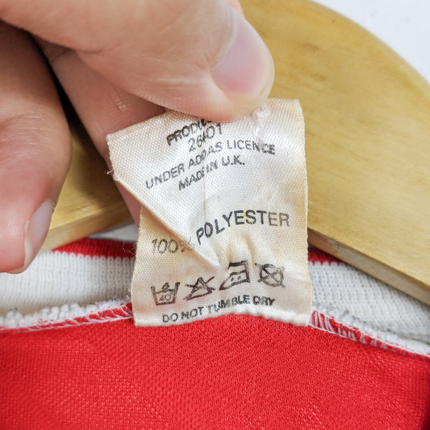 Original Manchester United 1986/88 Home - #7 Size L fit M