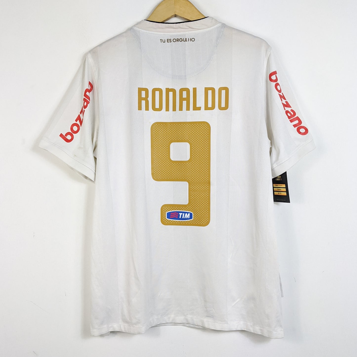 Original Corinthians 2010/11 Home - Ronaldo Nazario #9 Size L