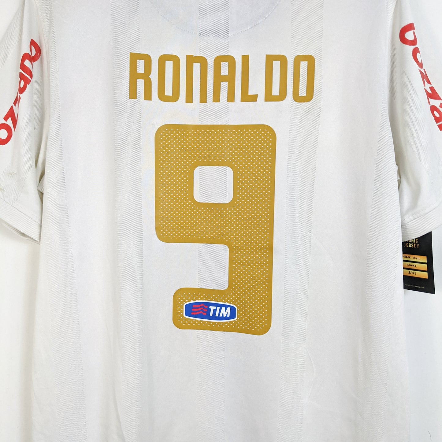 Original Corinthians 2010/11 Home - Ronaldo Nazario #9 Size L