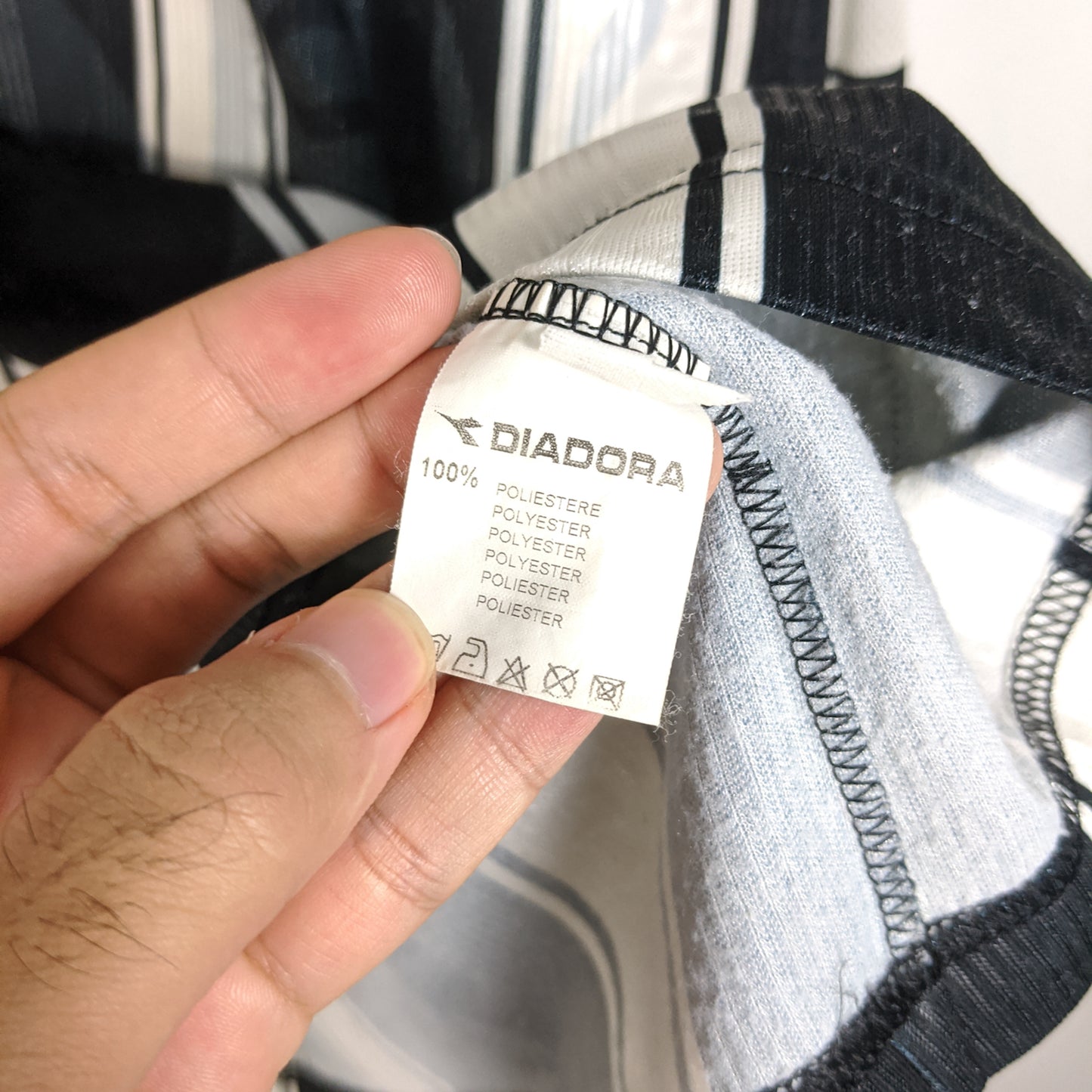 Original Udinese 1999/00 Home - Fiore #7 Size XL (Long sleeve)