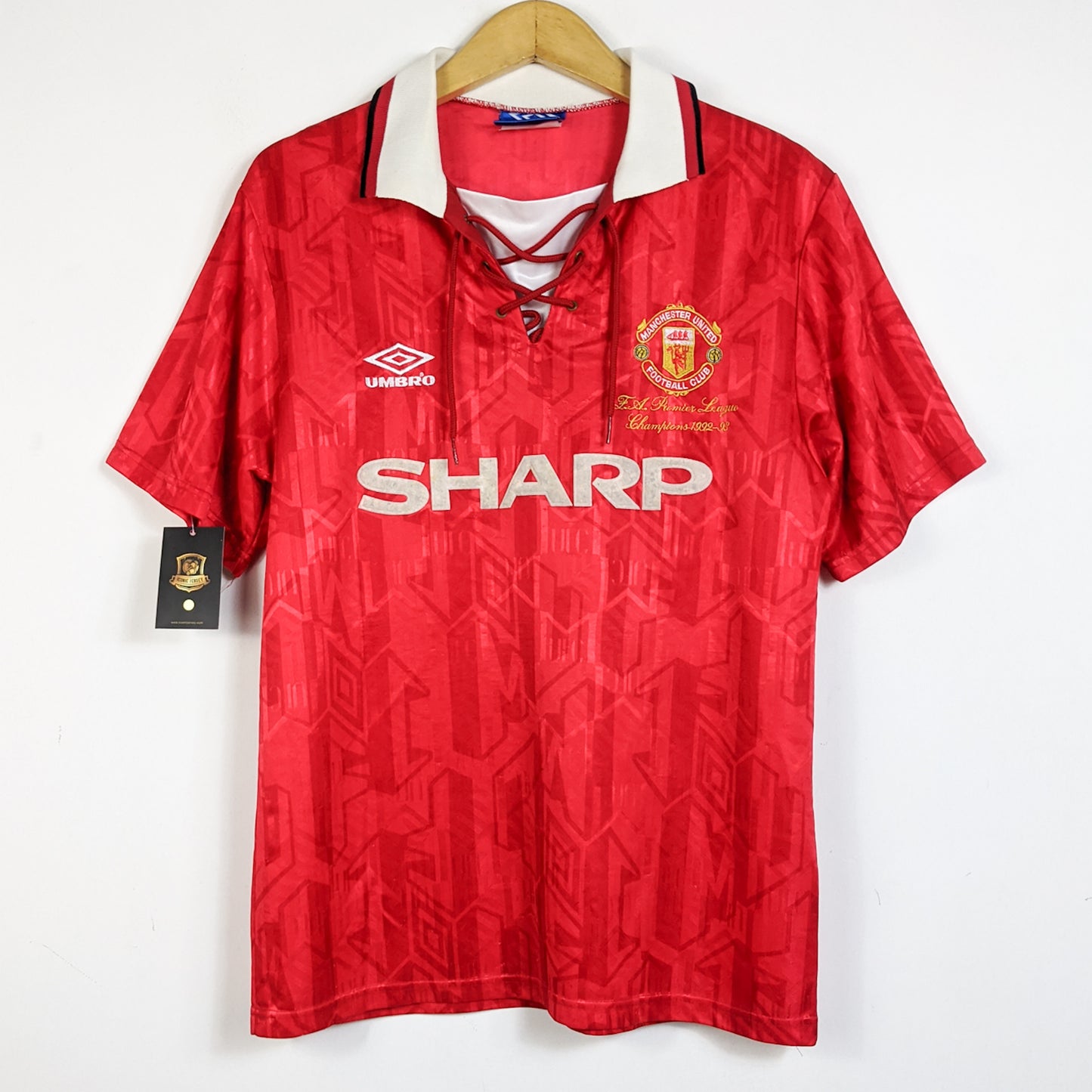 Original Manchester United 1993/94 Home - Cantona #7 Size M