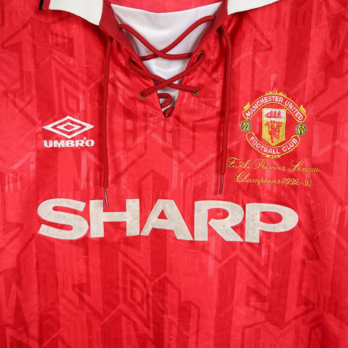 Original Manchester United 1993/94 Home - Cantona #7 Size M