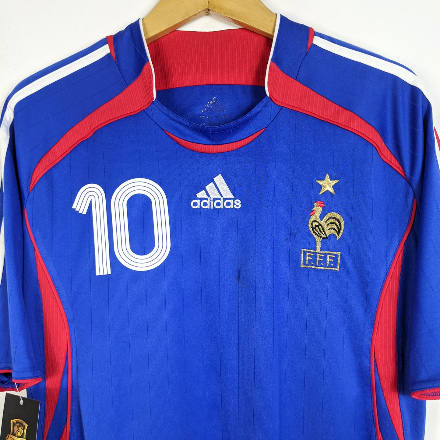 Original France 2006 Home - Zidane #10 Size L