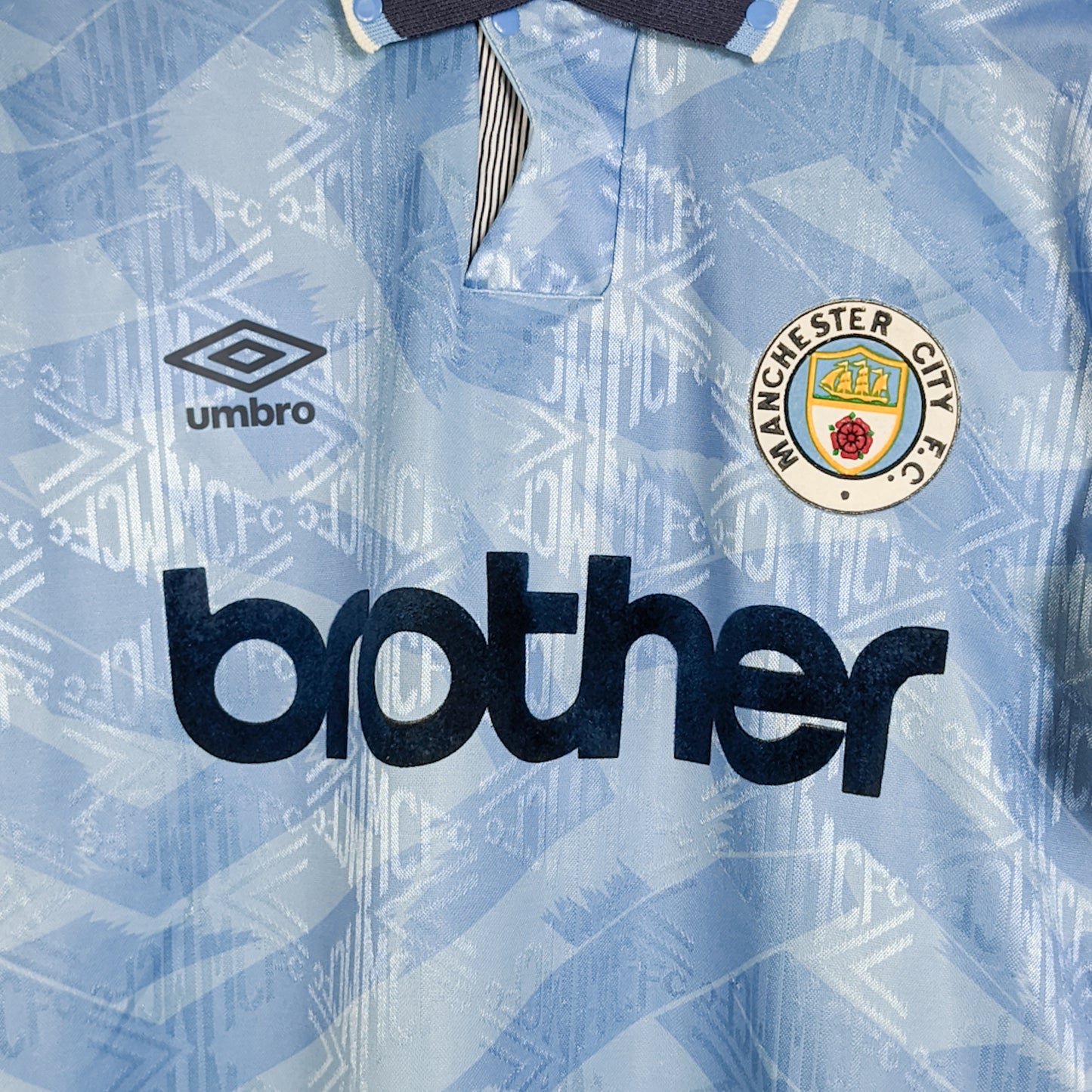 Original Manchester City 1991/93 Home - Size fit L