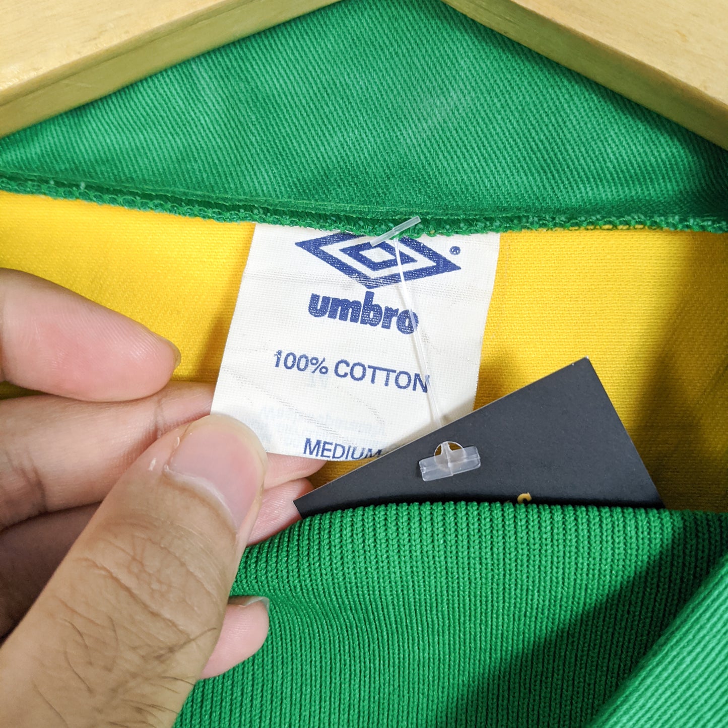 Original Celtic 1990 Drill Training Top - Size M fit L