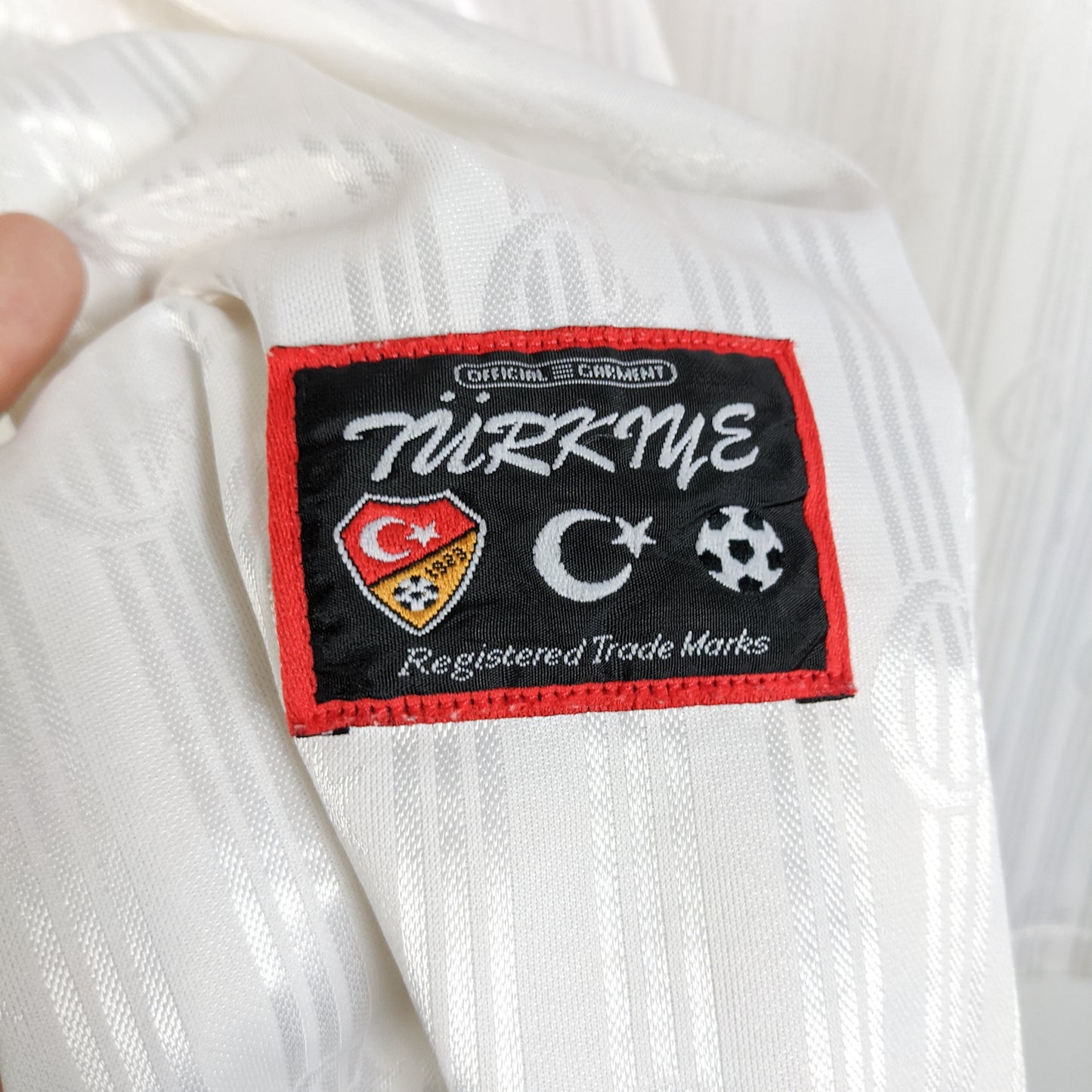 Original Turkey 1996 Away - Hakan #9 Size XL