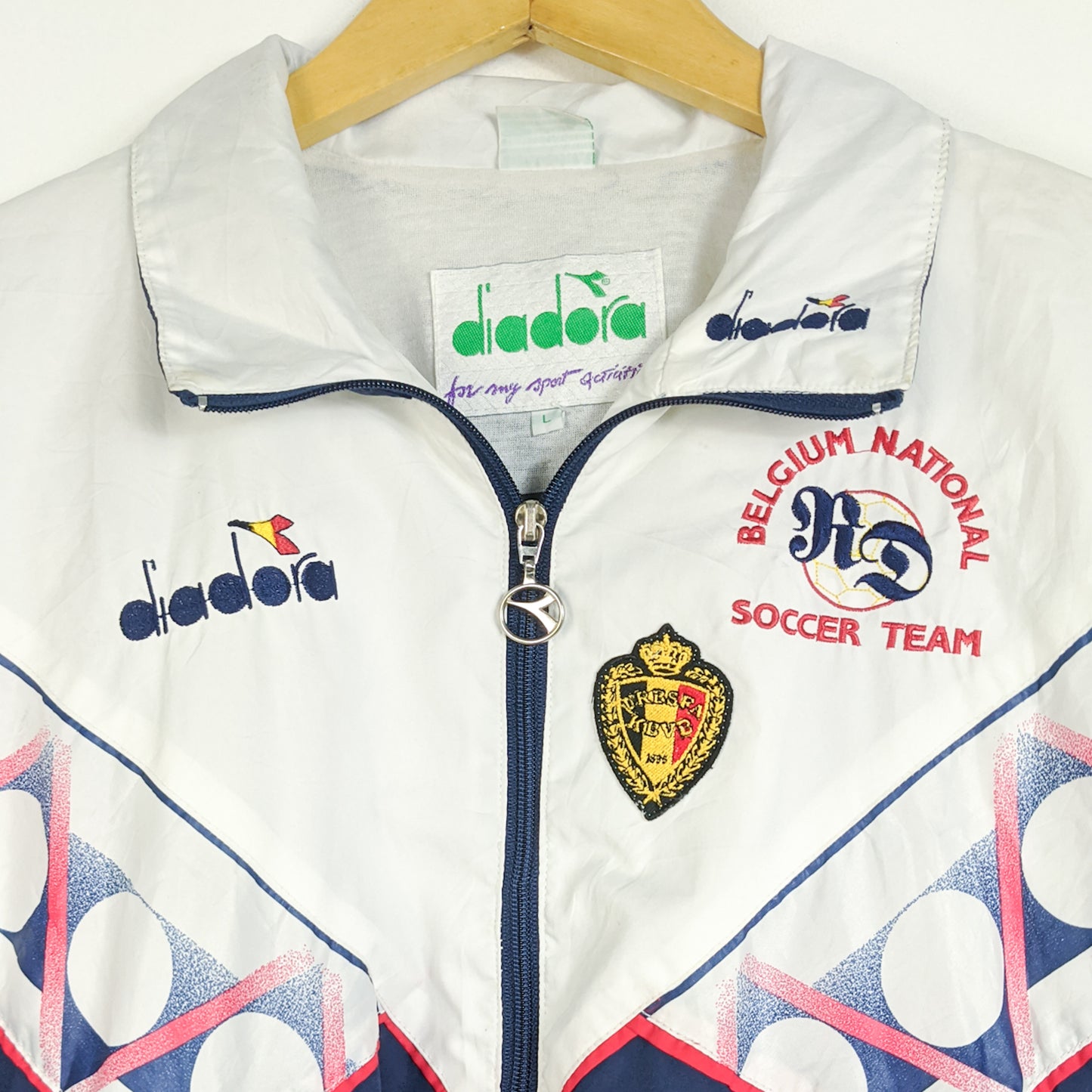 Original Belgium 1994 Training Suit - Size L (With pants - Size M)