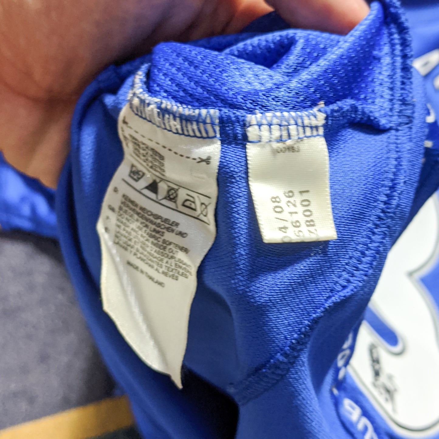 Original Chelsea 2008/09 Home - Lampard #8 Size M Boys (9-11 Years)