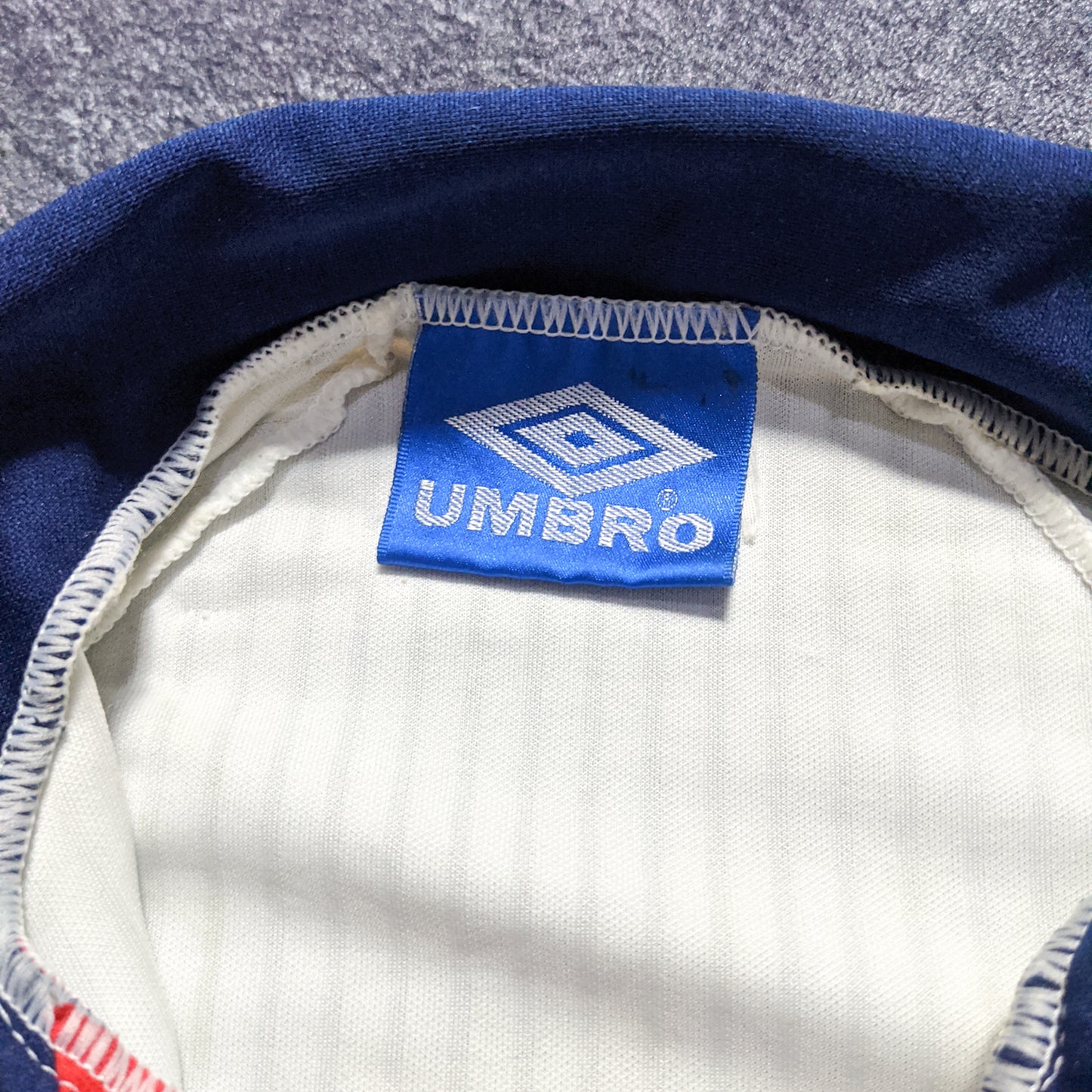 Original England 1997/99 Home - Beckham #7 Size XL Boys (12-14 Years)