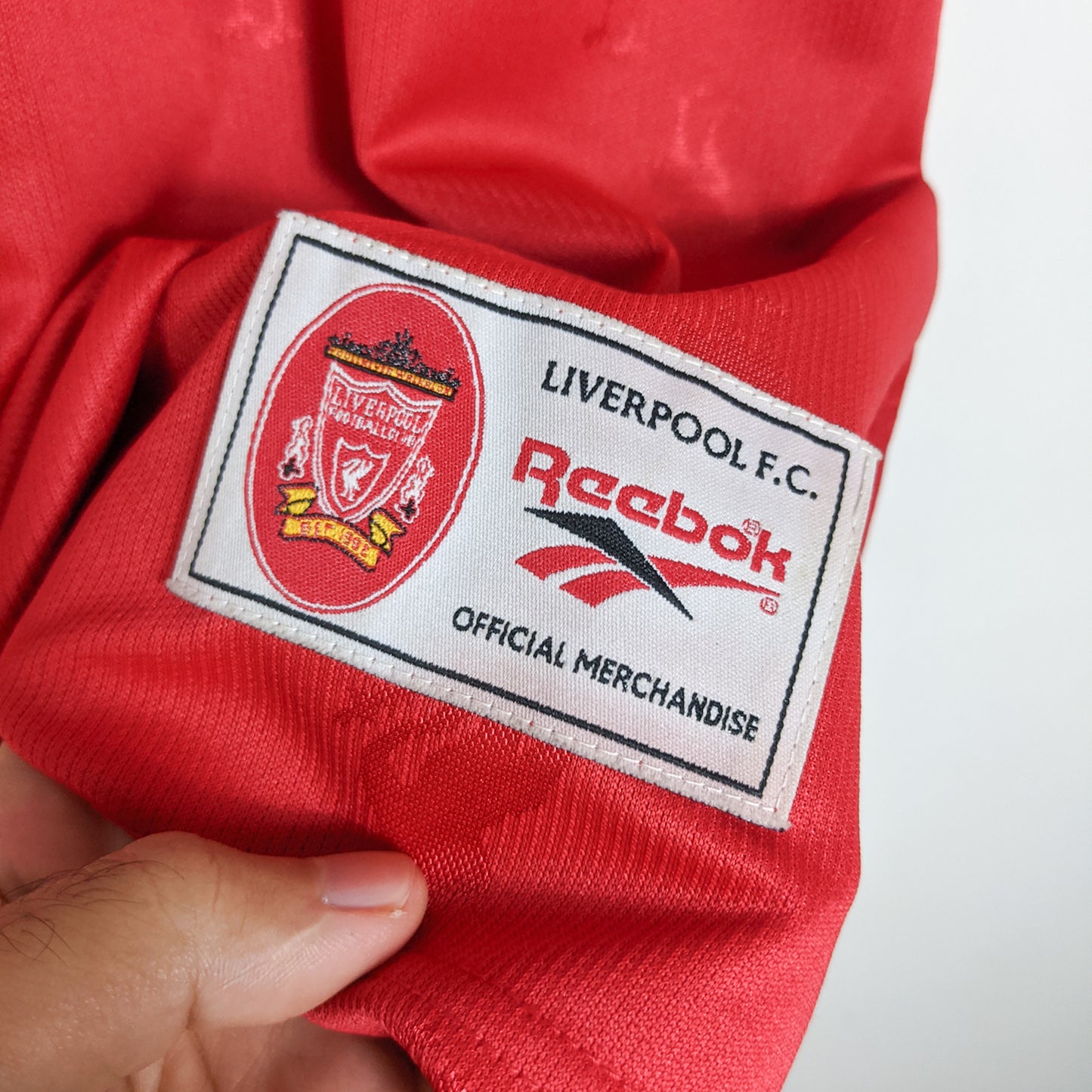 Original Liverpool 1996/98 Home - Fowler #9 Size M