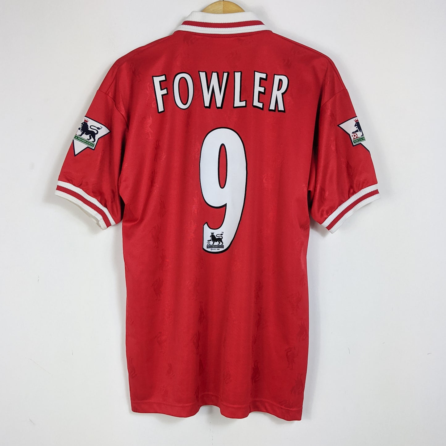 Original Liverpool 1996/98 Home - Fowler #9 Size M