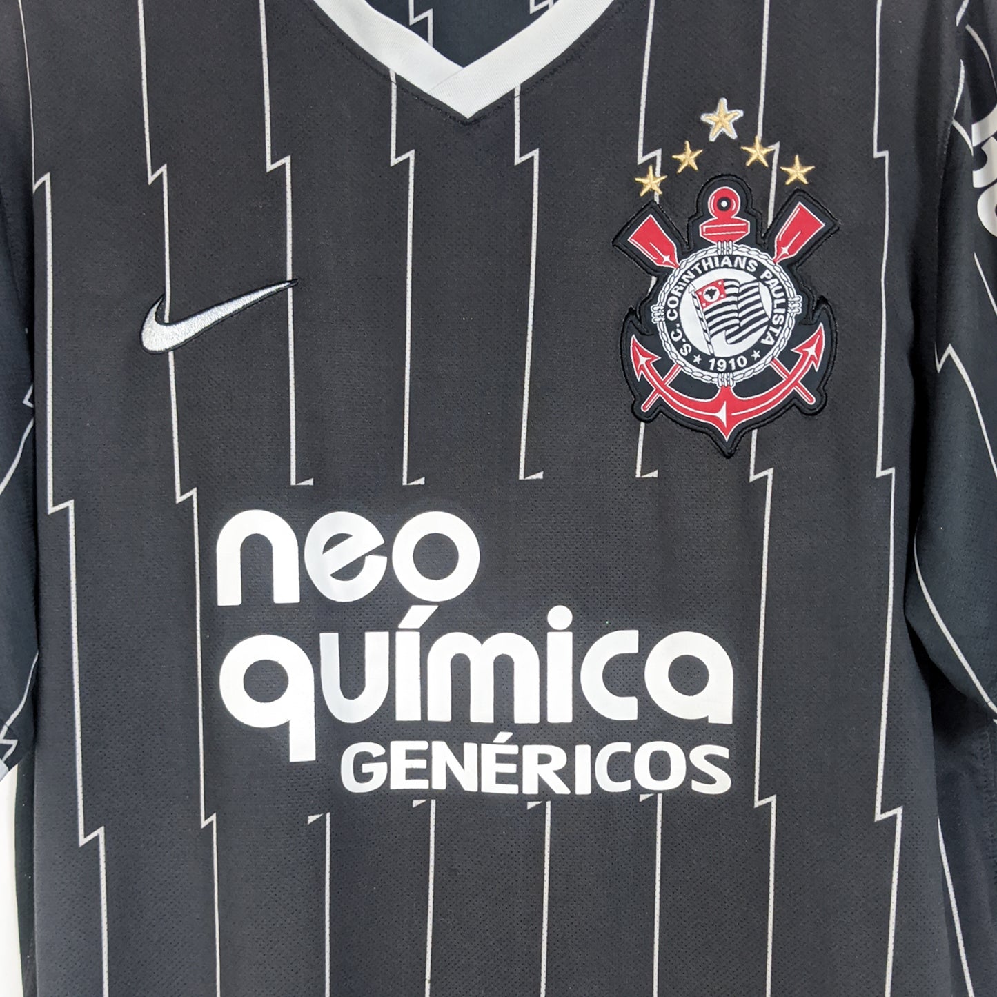 Original Corinthians 2011/12 Away - Adriano #10 Size fit XL