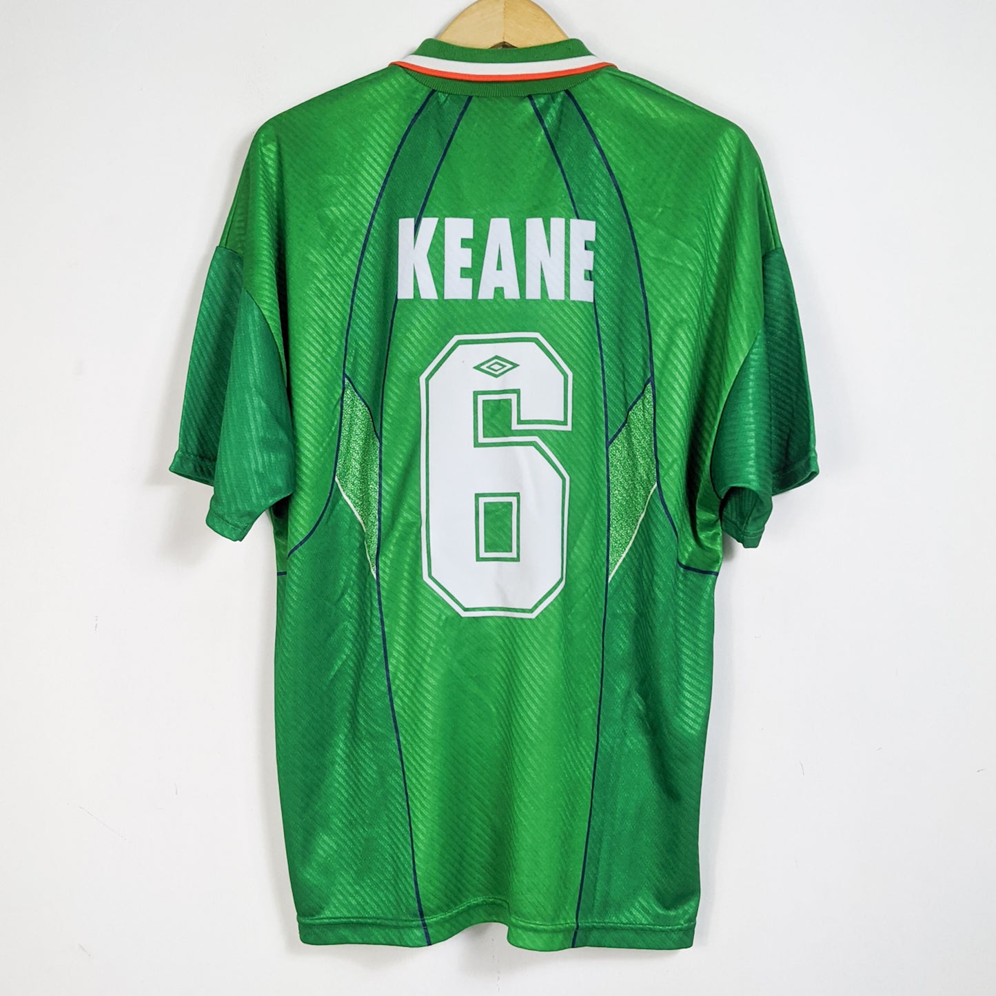 Original Ireland 1994/95 Home - Keane #5 Size L
