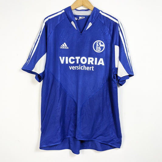 Original Schalke 04 2004/05 Home - Ailton #9 Size XL