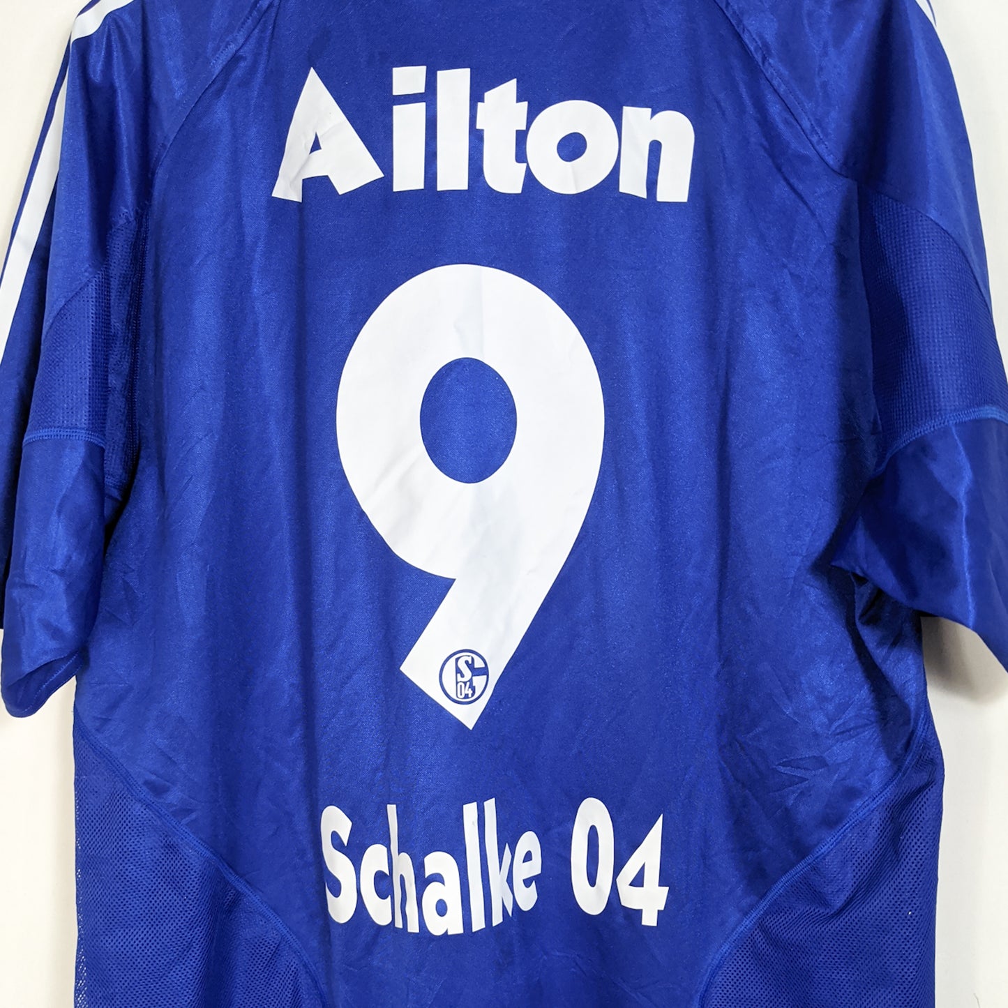 Original Schalke 04 2004/05 Home - Ailton #9 Size XL