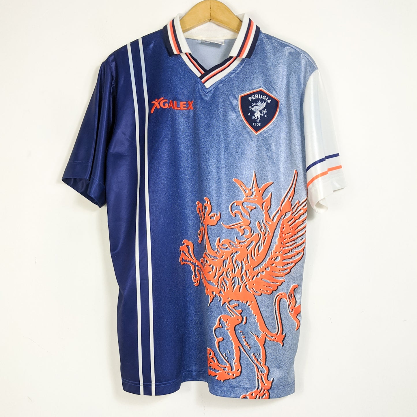 Original Perugia 1998/99 Away - Nakata #7 Size L