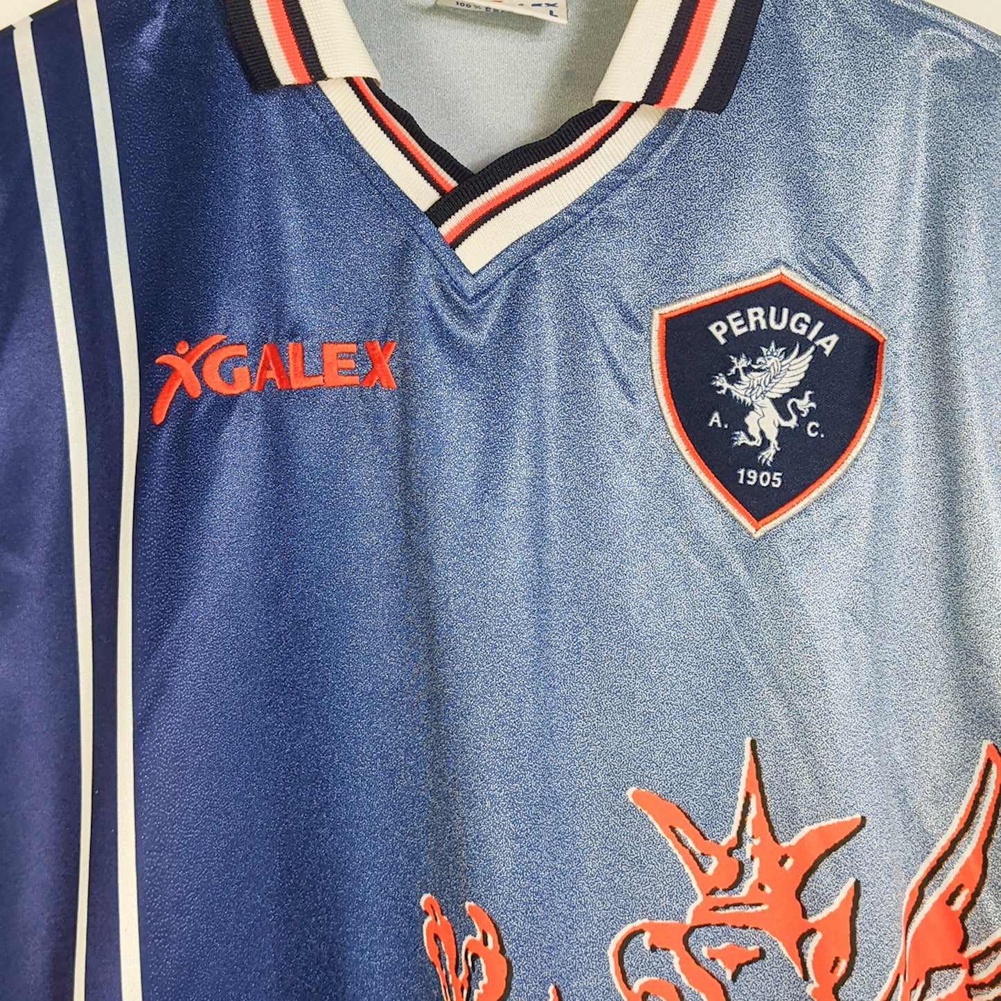 Original Perugia 1998/99 Away - Nakata #7 Size L