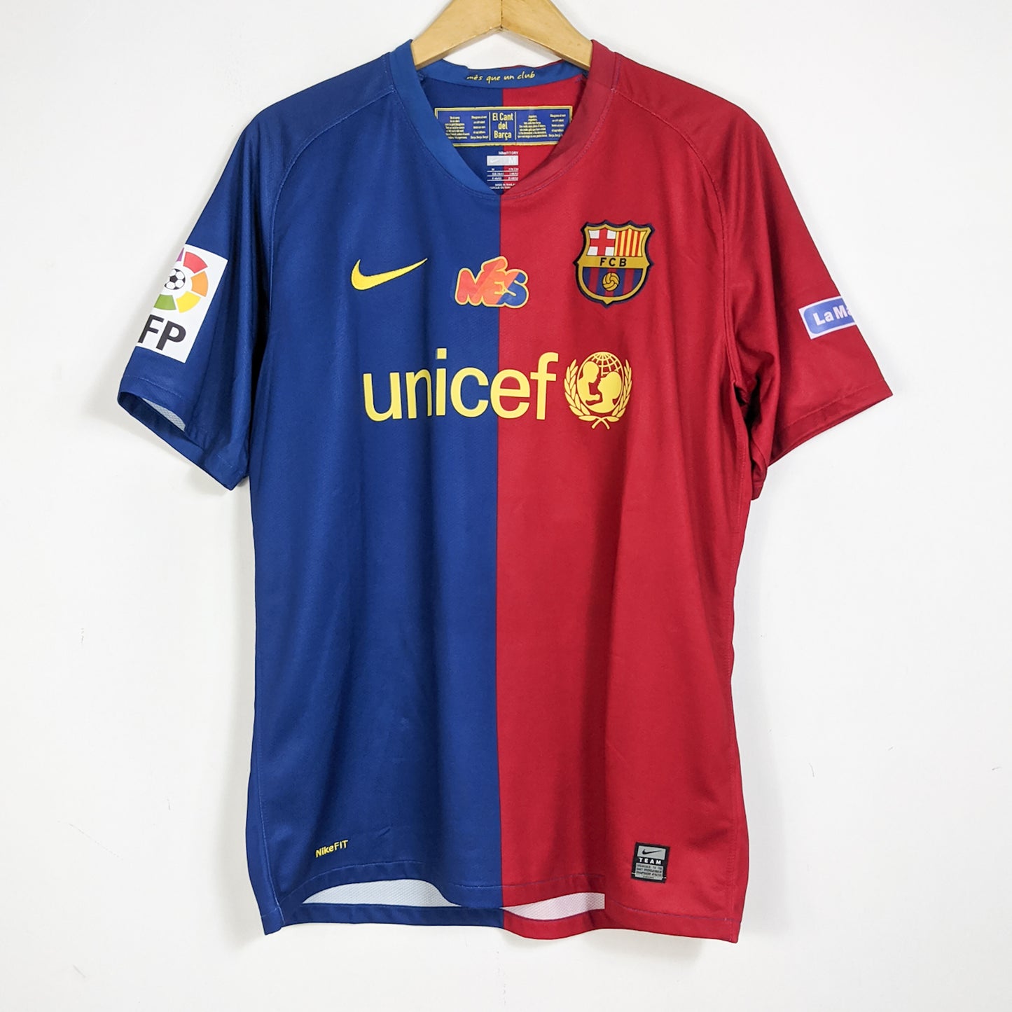 Original Barcelona 2008/09 Home - Henry #14 Size M