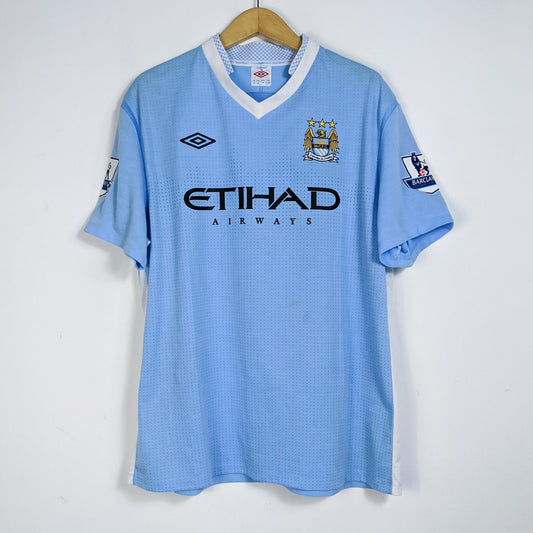 Original Manchester City 2011/12 Home - Kun Aguero #10 Size fit XL