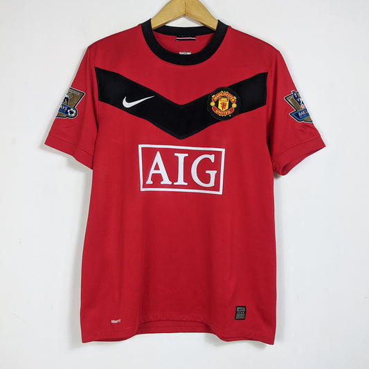 Original Manchester United 2009/10 Home - J.S park #13 Size M