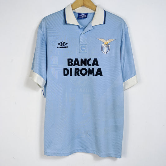 Original Lazio 1993/95 Home - Signori #10 Size L