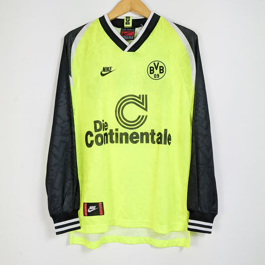 Original Dortmund 1995/96 Home - Size M (Long sleeve) (With short)
