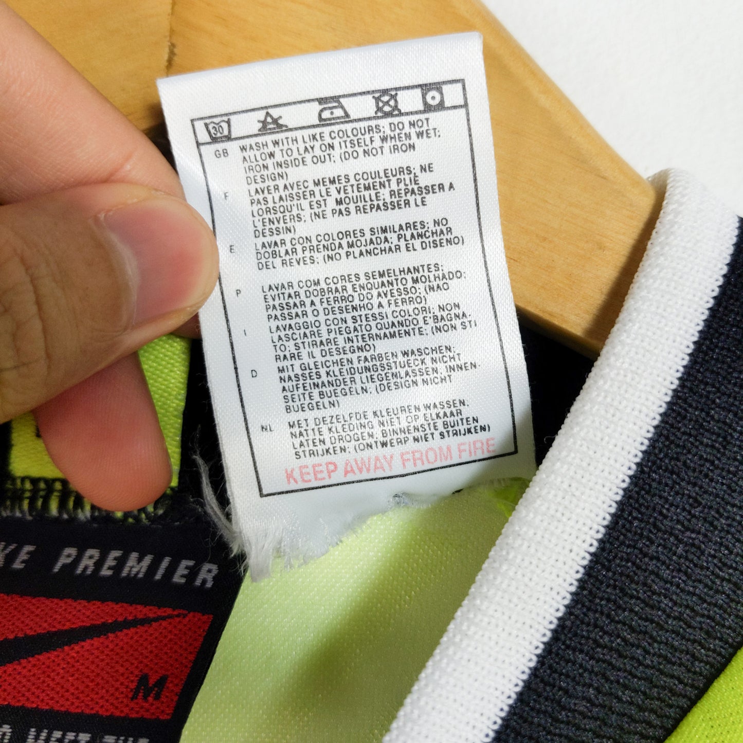 Original Dortmund 1995/96 Home - Size M (Long sleeve) (With short)