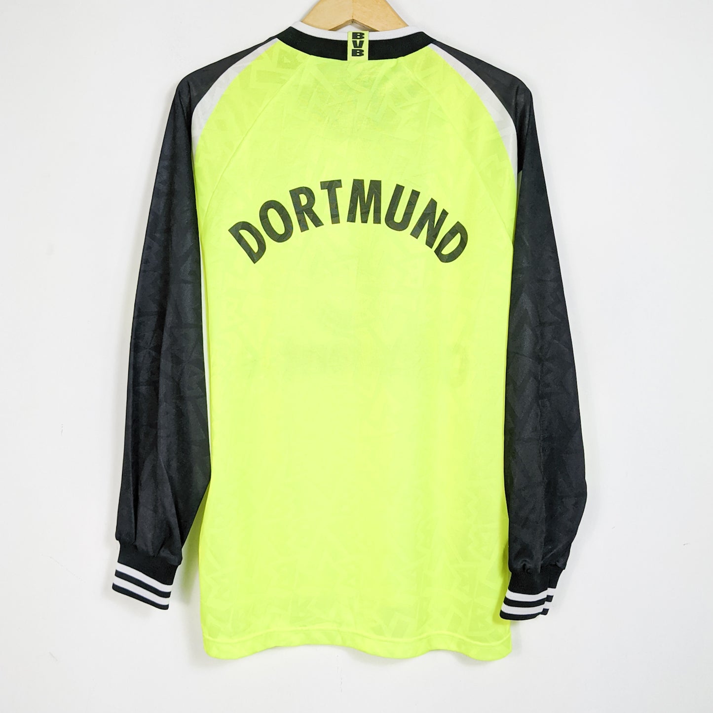 Original Dortmund 1995/96 Home - Size M (Long sleeve) (With short)