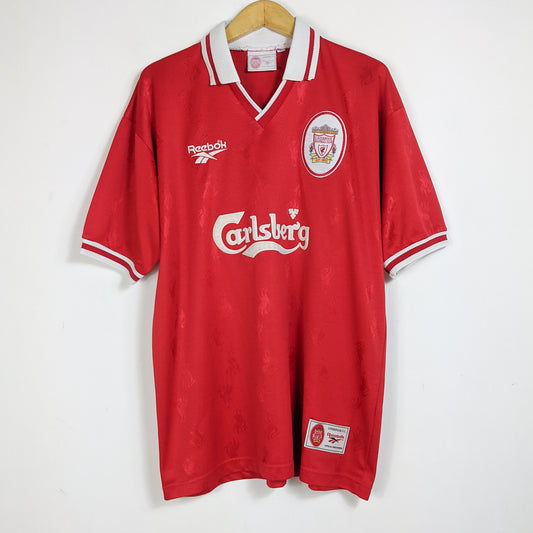 Original Liverpool 1996/98 Home - Fowler #9 Size XL