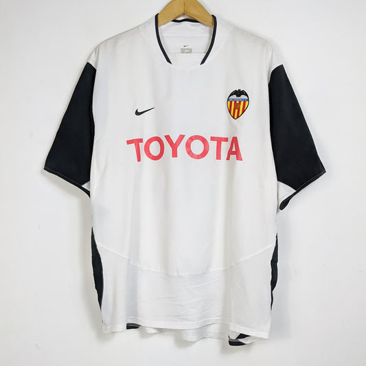 Original Valencia 2003/04 Home - Aimar #21 Size XL