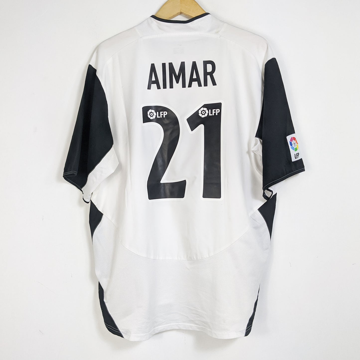 Original Valencia 2003/04 Home - Aimar #21 Size XL