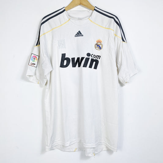Original Real Madrid 2009/10 Home - Ronaldo #9 Size XL