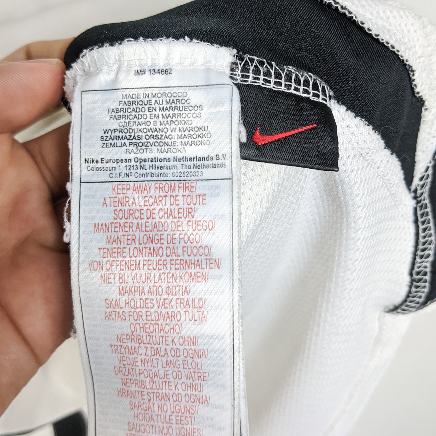 Original Valencia 2003/04 Home - Ayala #4 Size L