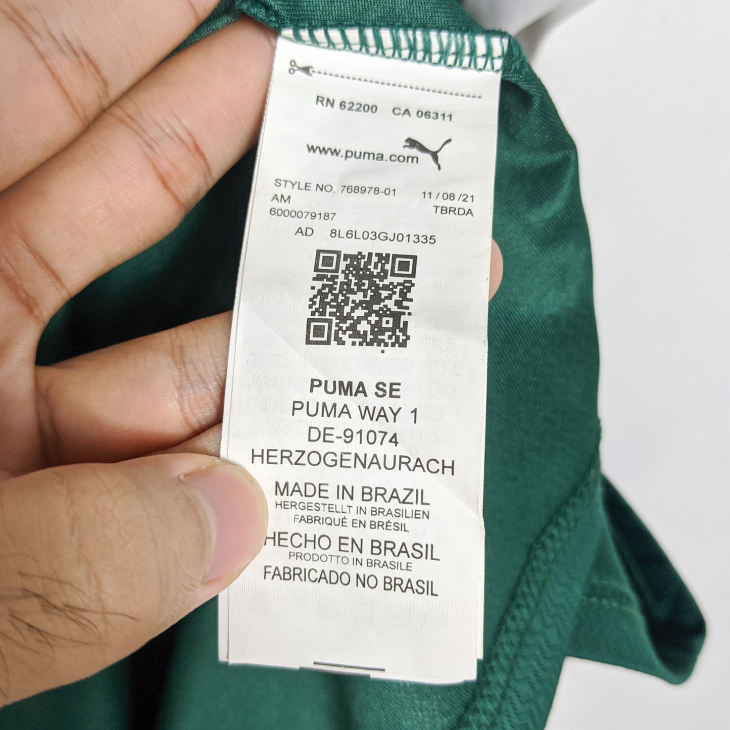 Original Palmeiras 2023 Home - Endrick #16 Size M