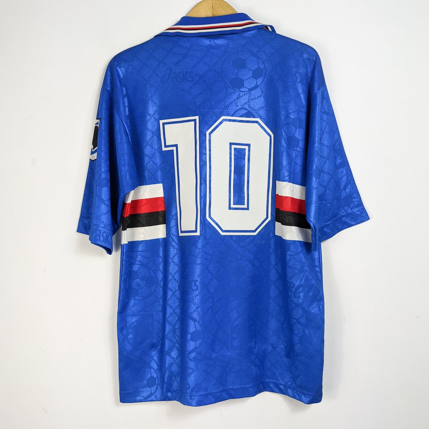 Original Sampdoria 1994/95 Home - Roberto Mancini #10 Size fit L