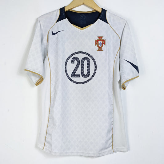 Original Portugal 2004 Away - Deco #20 Size fit S