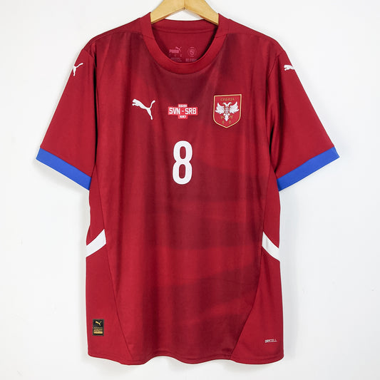Original Serbia 2024 Home - Jovic #8 Size XL