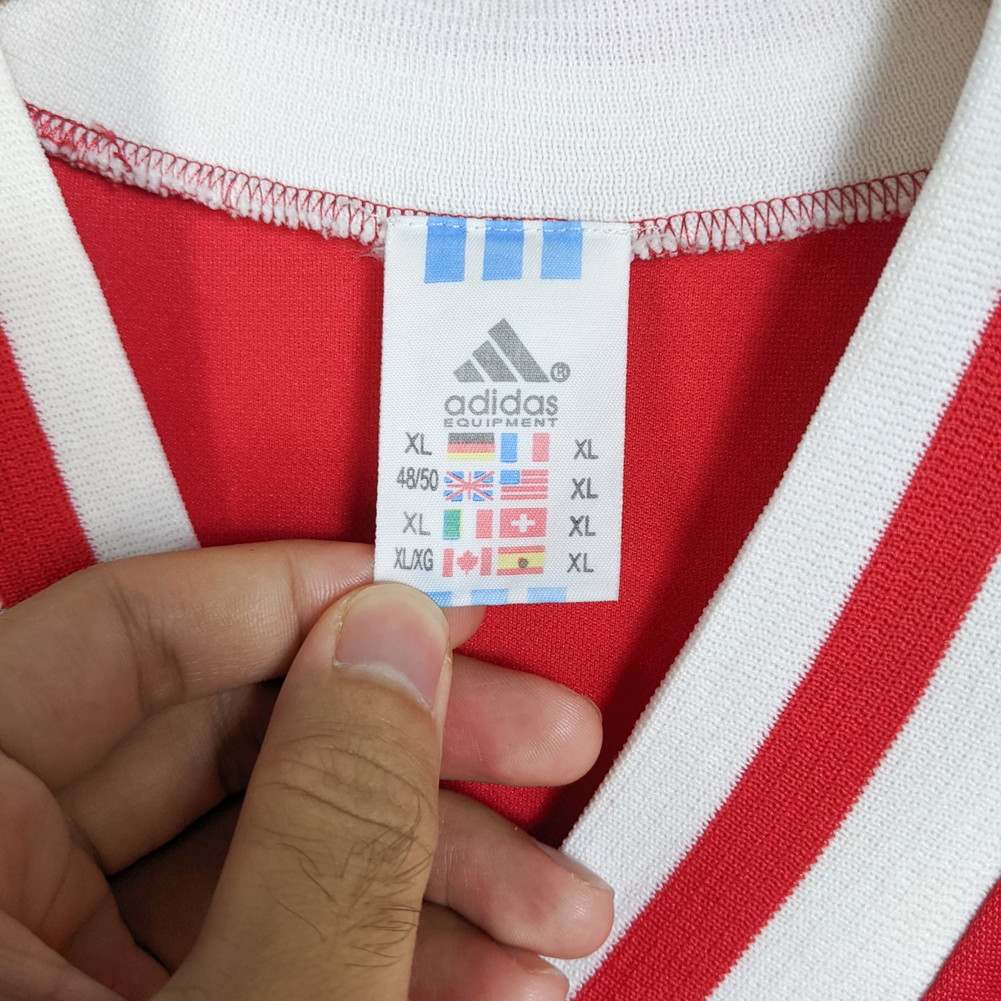 Original Kaiserlautern 1994/95 Home - Brehme #6 Size XL