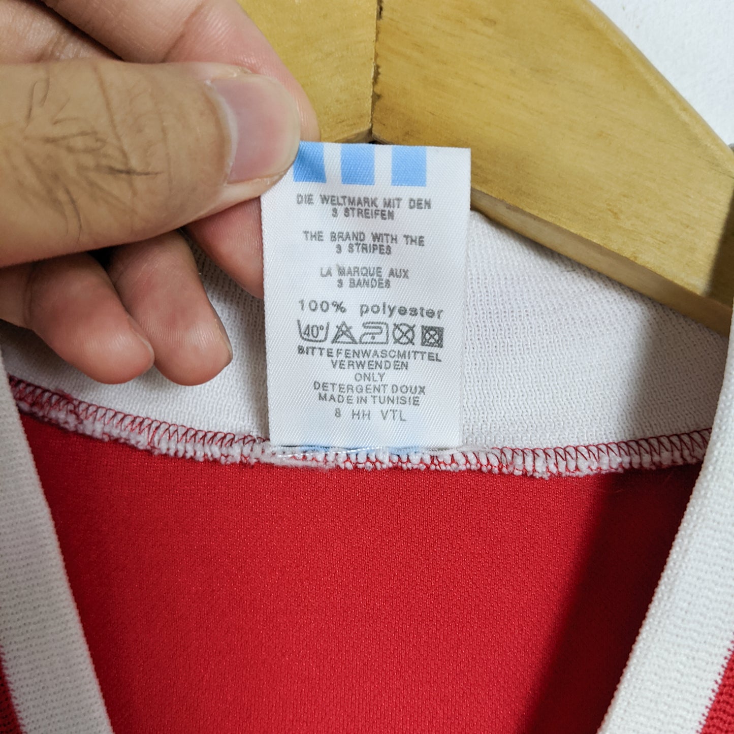 Original Kaiserlautern 1994/95 Home - Brehme #6 Size XL