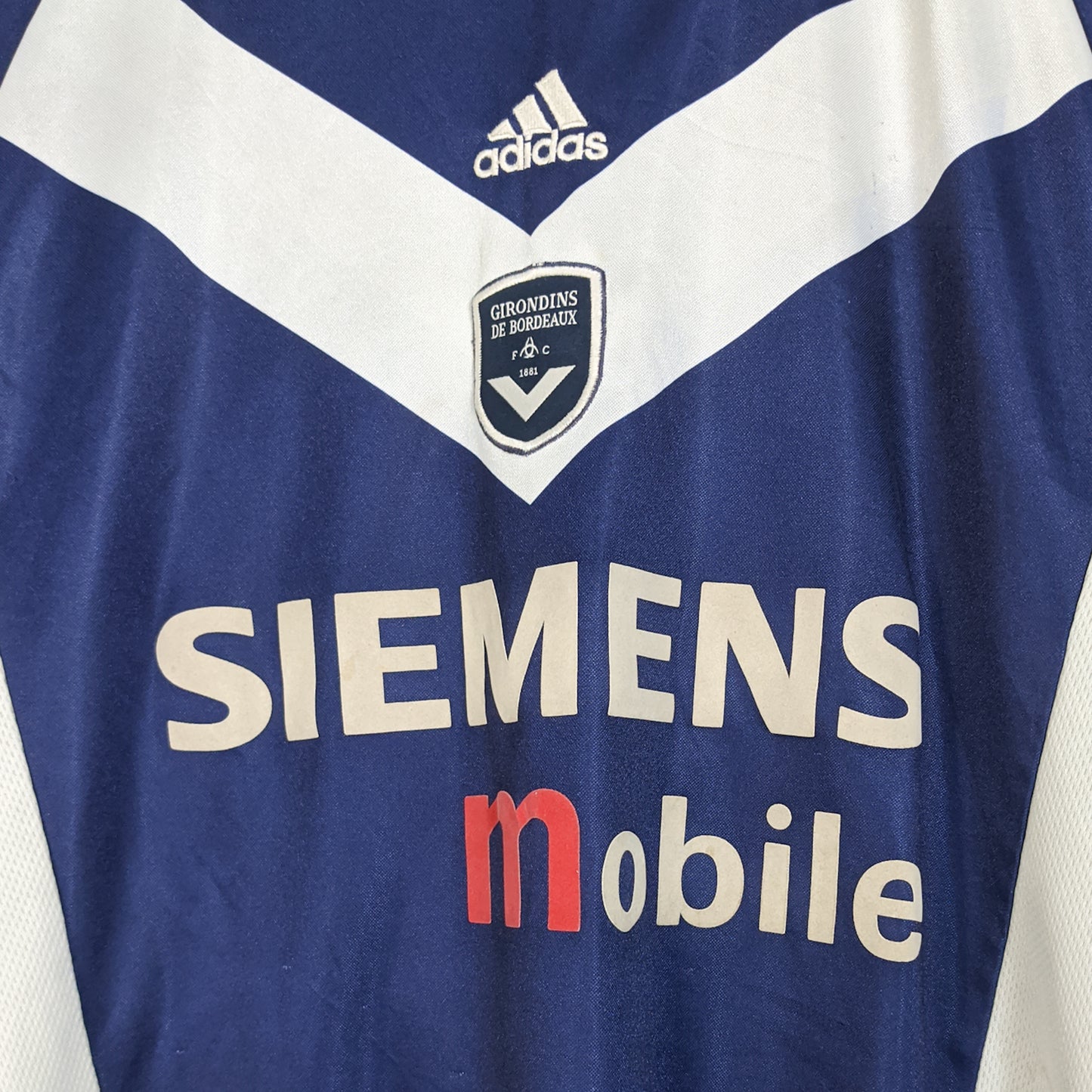Original Girondins Bordeaux 2001/03 Home - Dugarry #21 Size XL