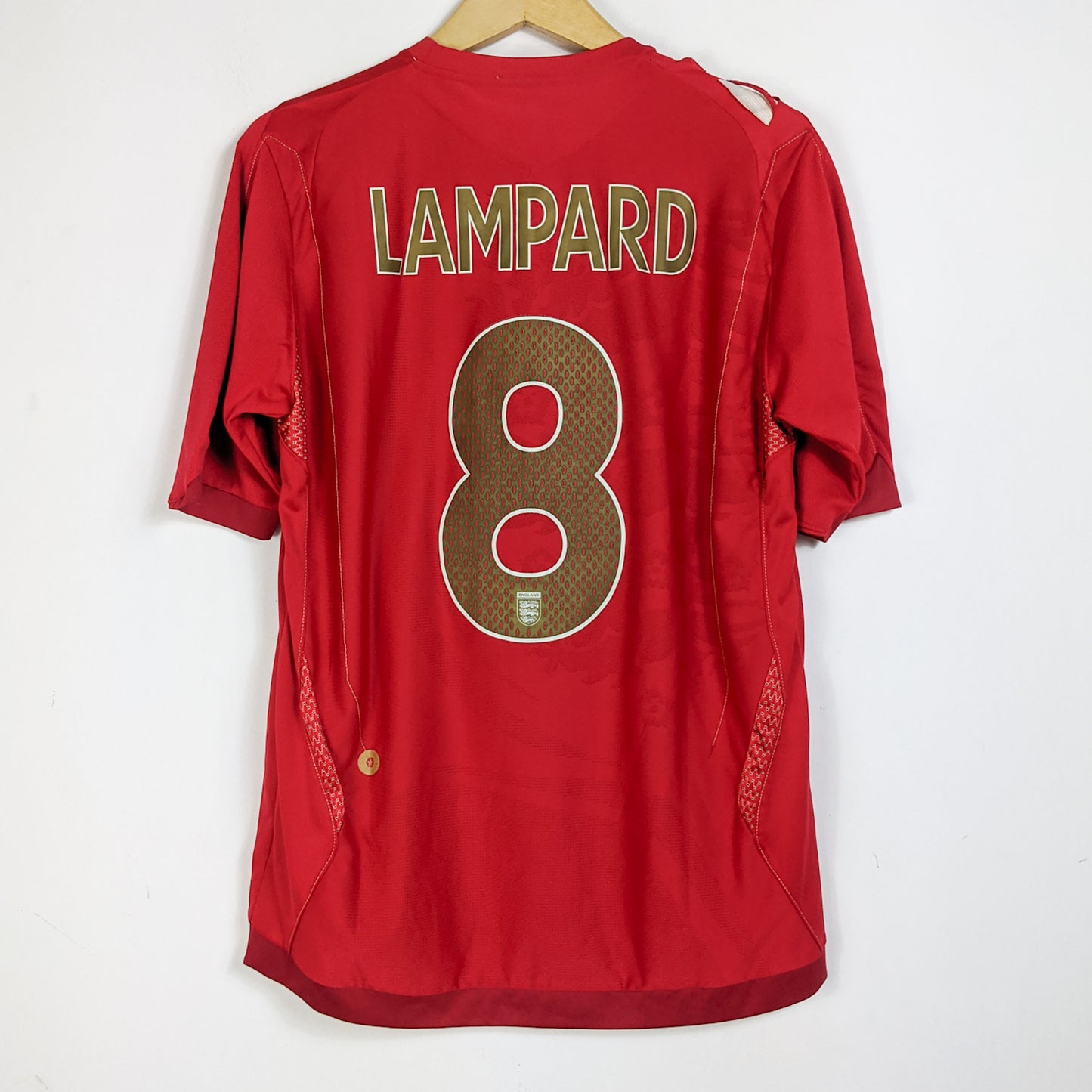 Original England 2006/08 Away - Lampard #8 Size M