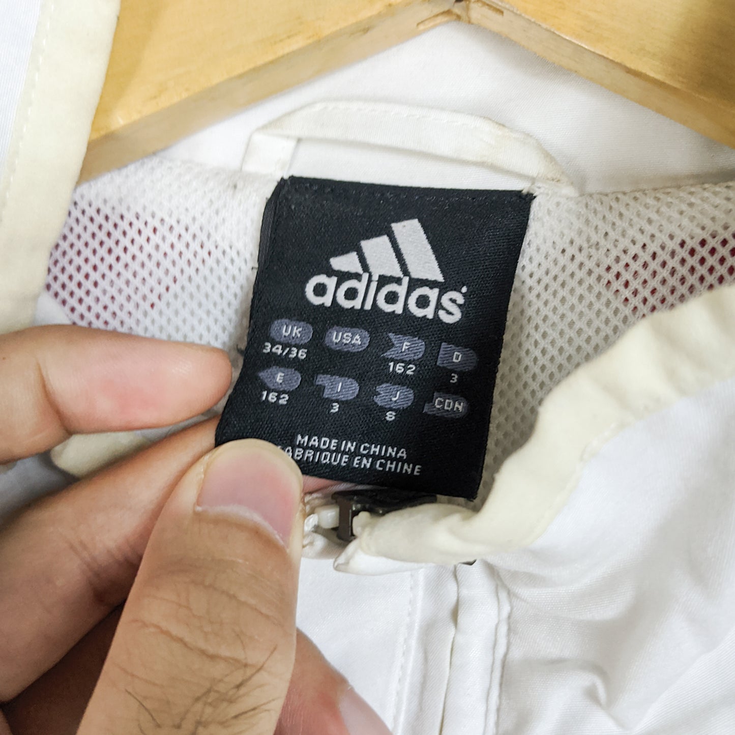 Original AC Milan 2003/04 Track Jacket - Size fit L