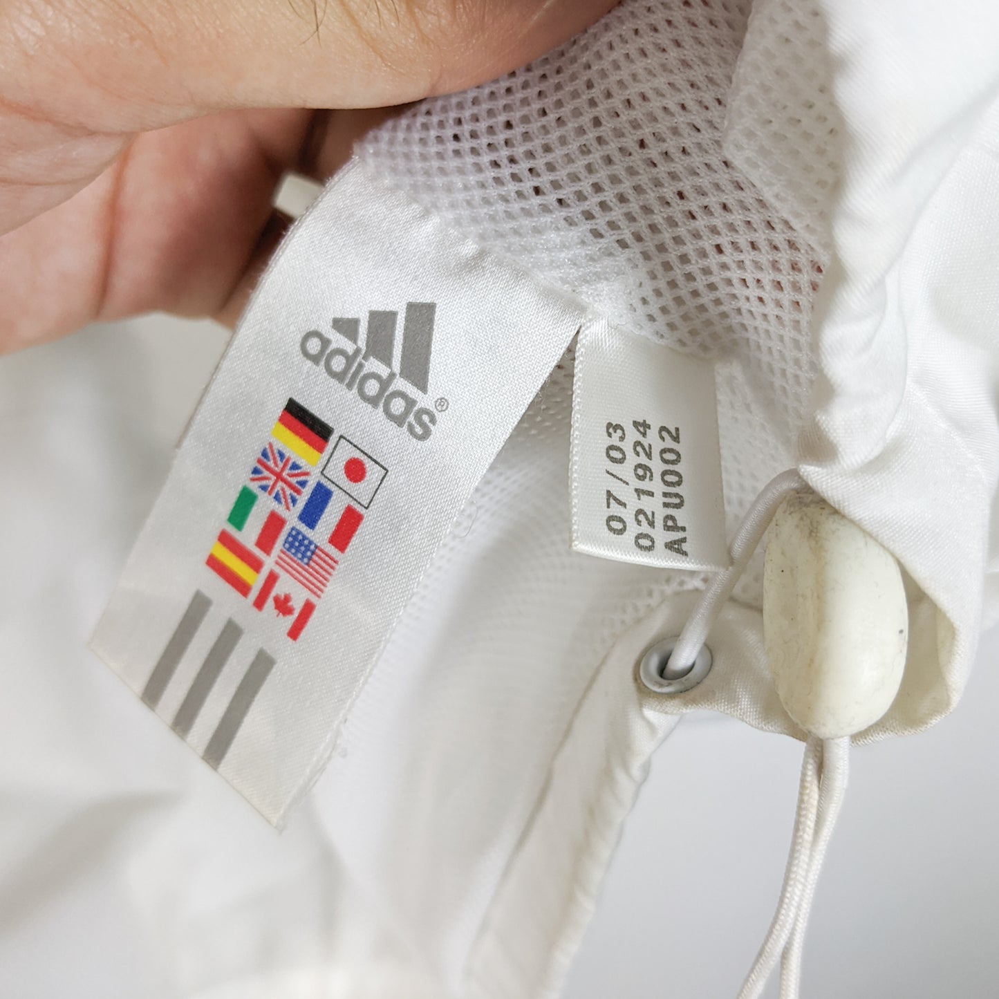 Original AC Milan 2003/04 Track Jacket - Size fit L