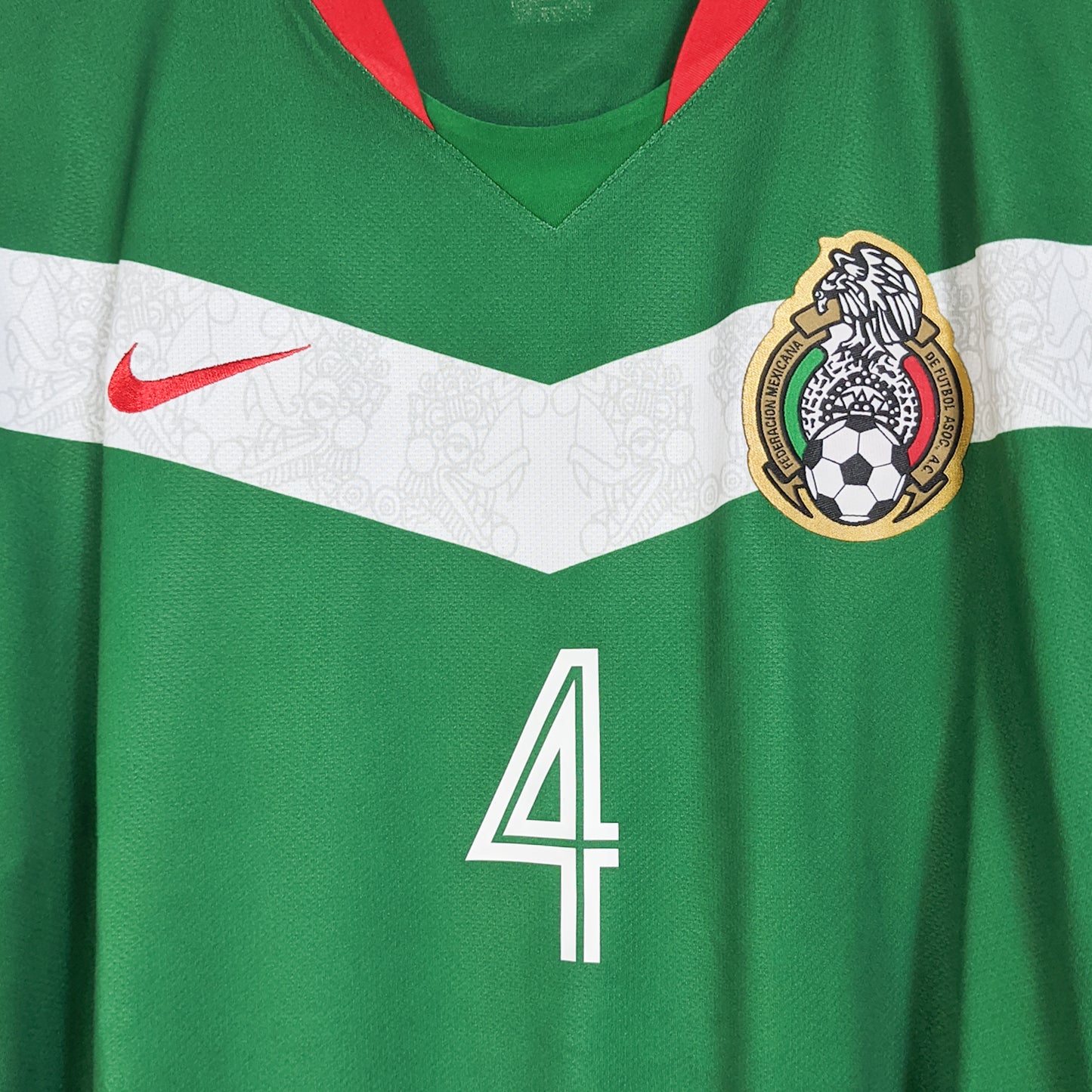 Original Mexico 2006/07 Home - Rafa Marquez #4 Size XL