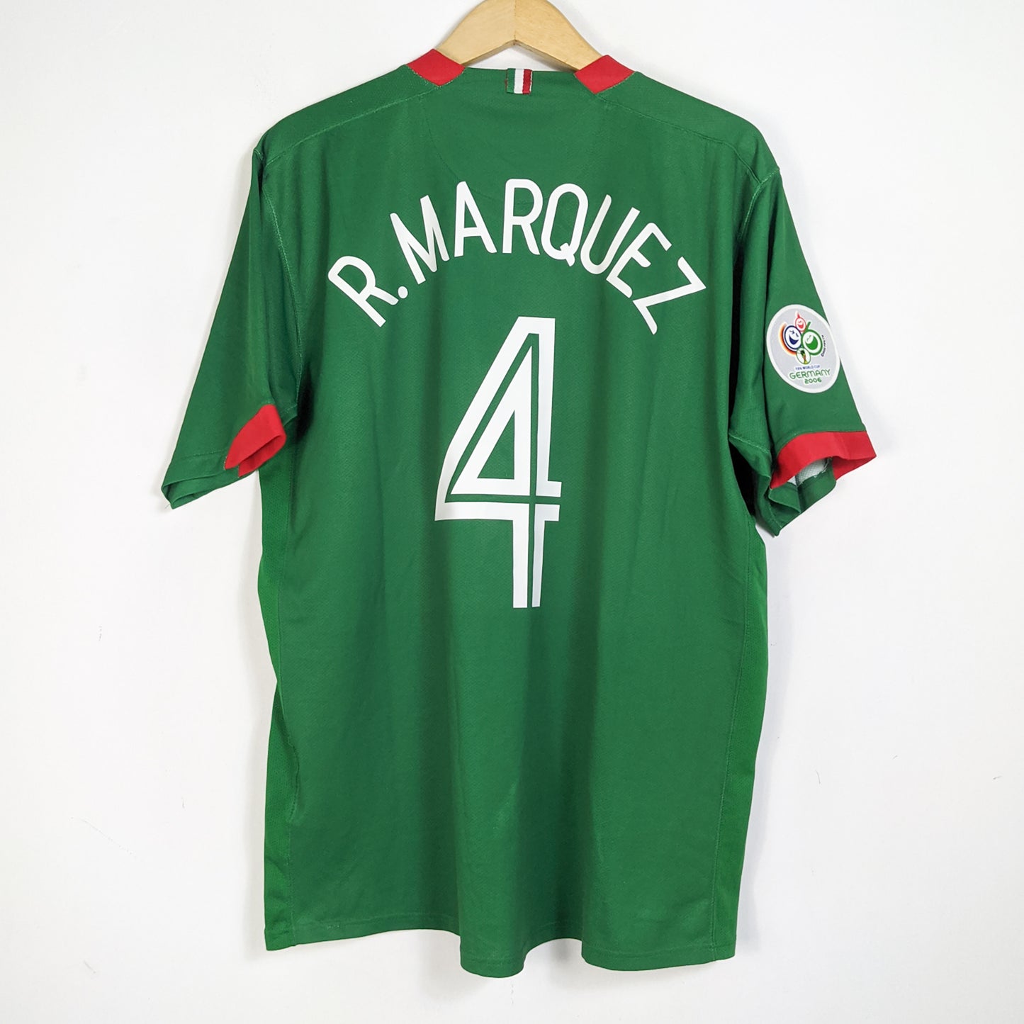 Original Mexico 2006/07 Home - Rafa Marquez #4 Size XL