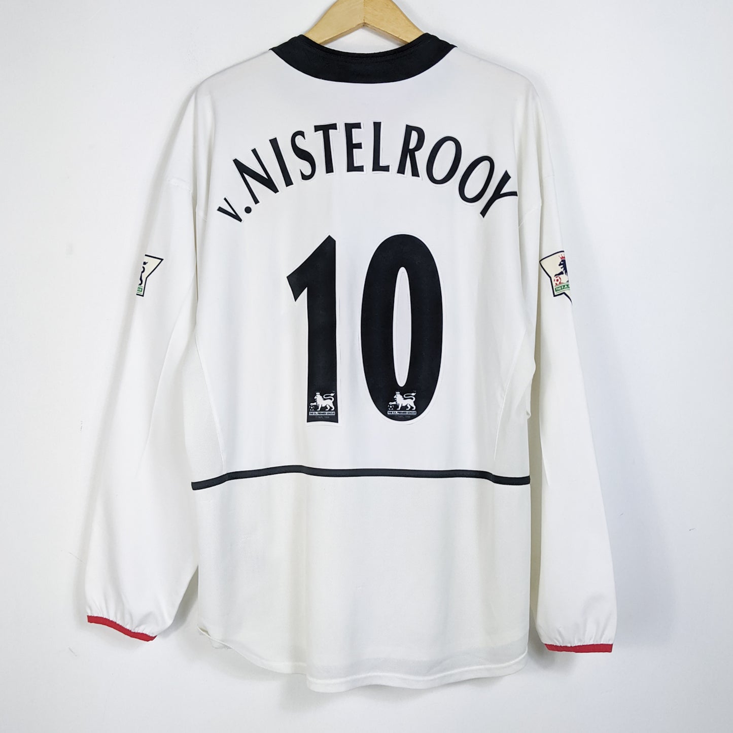 Original Manchester United 2002/03 Away - Nistelrooy #10 Size L (Long Sleeve)