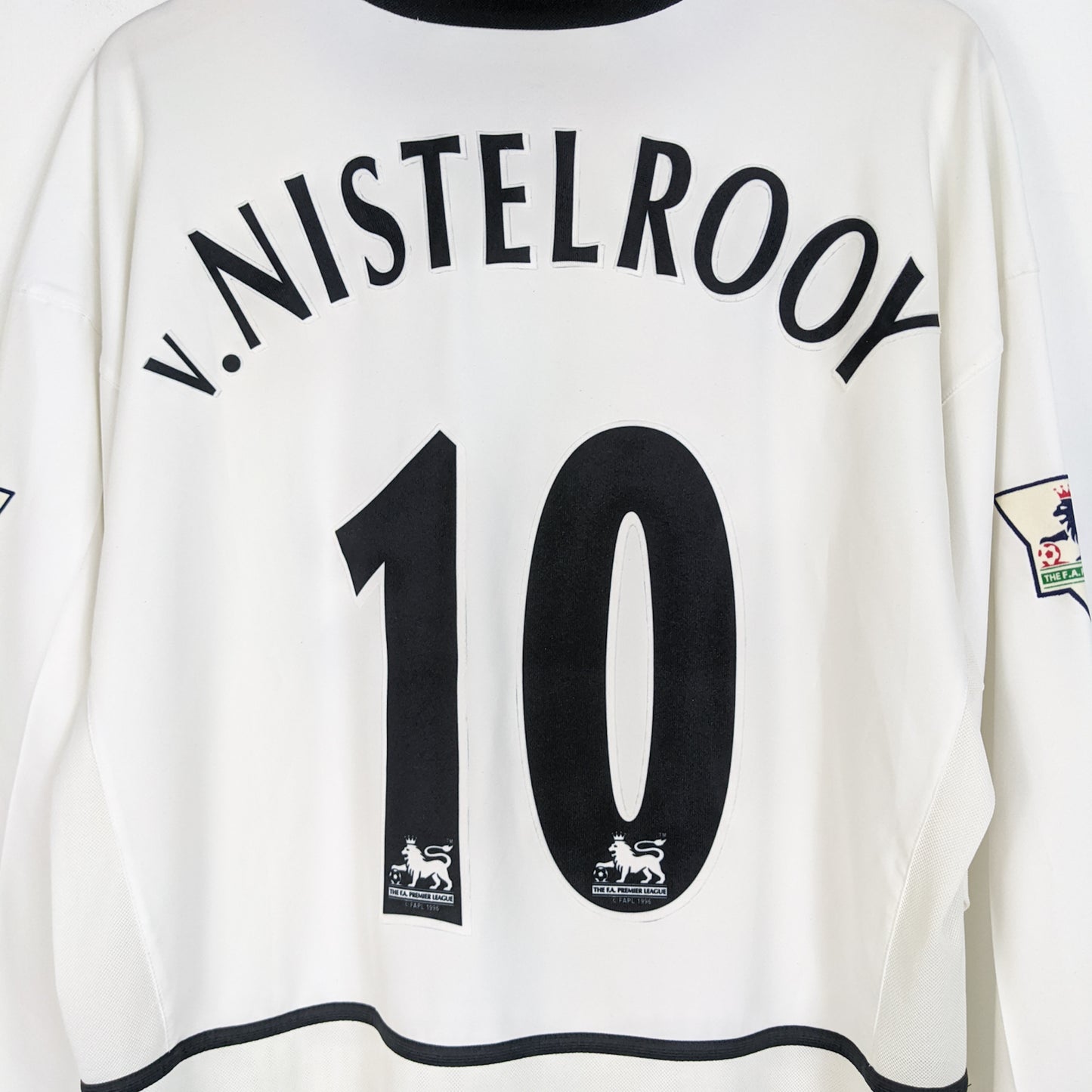 Original Manchester United 2002/03 Away - Nistelrooy #10 Size L (Long Sleeve)